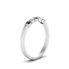 Load image into Gallery viewer, 0.50-carat-common-prong-5-stone-stackable-band-with-black-diamond-in-white-gold-FDWB2231BGBLACK-NL-WG.jpg
