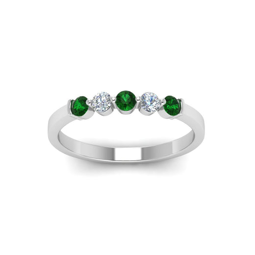 0.50-carat-common-prong-5-stone-stackable-band-with-emerald-in-white-gold-FDWB2231BGEMGR-NL-WG.jpg