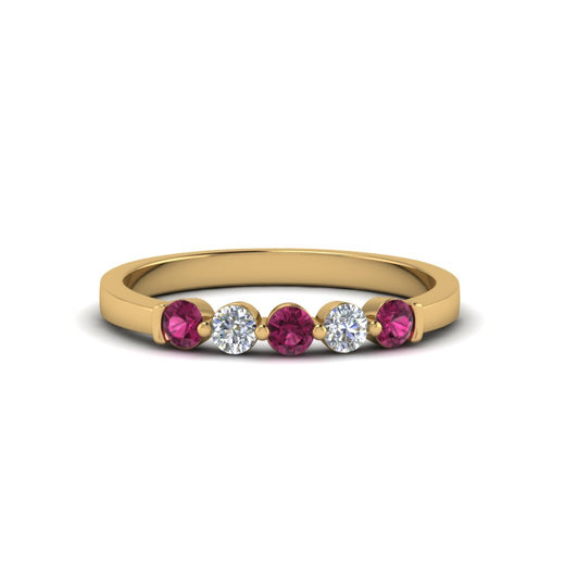 0.50-carat-common-prong-5-stone-stackable-band-with-pink-sapphire-in-yellow-gold-FDWB2231BGSADRPI-NL-YG.jpg