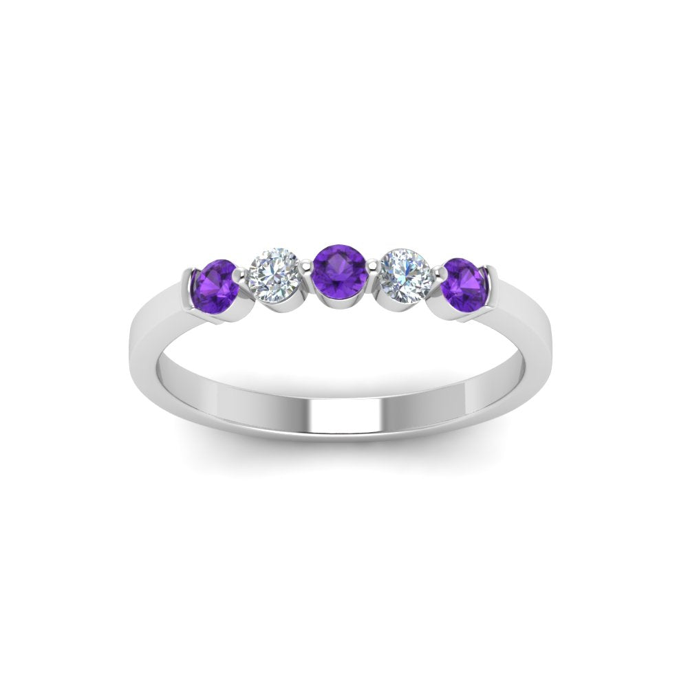 0.50-carat-common-prong-5-stone-stackable-band-with-purple-topaz-in-white-gold-FDWB2231BGVITO-NL-WG.jpg