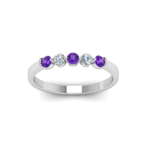 0.50-carat-common-prong-5-stone-stackable-band-with-purple-topaz-in-white-gold-FDWB2231BGVITO-NL-WG.jpg