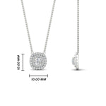 Load image into Gallery viewer, 0.50-carat-cushion-cut-double-halo-diamond-pendant-in-FDPD11146-NL-WG
