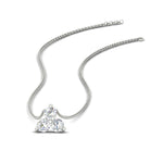 Load image into Gallery viewer, 0.50-carat-diamond-3-stone-pendant-necklace-in-FDPD1129-0.48CT-NL-WG
