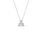 Load image into Gallery viewer, 0.50-carat-diamond-3-stone-pendant-necklace-in-FDPD1129-0.48CT-NL-WG
