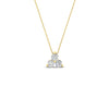 Load image into Gallery viewer, 0.50-carat-diamond-3-stone-pendant-necklace-in-FDPD1129-0.48CT-NL-YG
