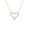Load image into Gallery viewer, 0.50-carat-diamond-heart-pendant-in-FD-PD11208ANGLE1-NL-RG.jpg
