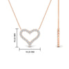 Load image into Gallery viewer, 0.50-carat-diamond-heart-pendant-in-FD-PD11208ANGLE1-NL-RG.jpg