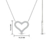 Load image into Gallery viewer, 0.50-carat-diamond-heart-pendant-in-FD-PD11208ANGLE1-NL-WG.jpg