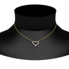 Load image into Gallery viewer, 0.50-carat-diamond-heart-pendant-in-FD-PD11208ANGLE1-NL-YG.jpg