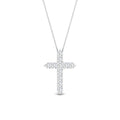 Thumbnail 9 - simple-prong-cross-pendant-fdpd10825-0.50-ct-fancy-1-wg
