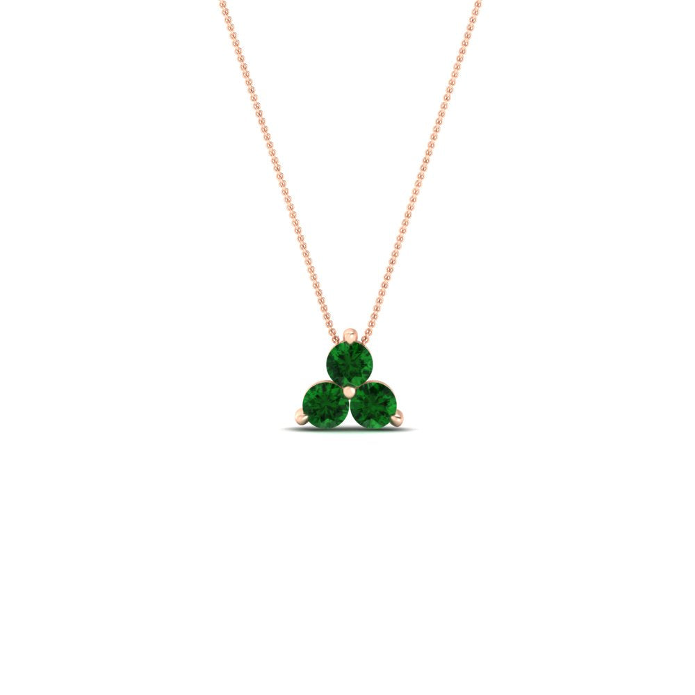 0.50-carat-emerald-3-stone-pendant-necklace-in-FDPD1129GEMGR-0.48CT-NL-RG