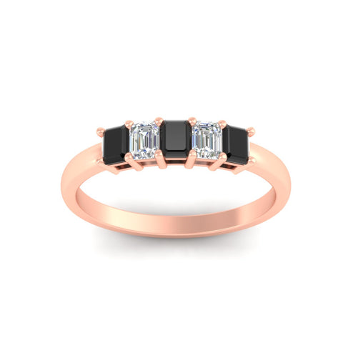 0.50-carat-emerald-cut-five-stone-black-diamond-anniversary-band-in-rose-gold-fdwb8008emblackangle5-0.50ct-nl-rg