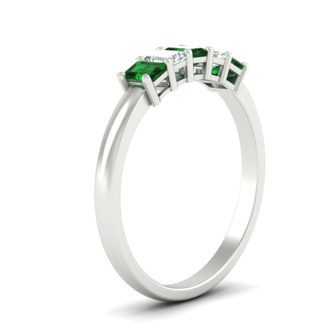 0.50-carat-emerald-cut-five-stone-emerald-anniversary-band-in-white-gold-fdwb8008emgemgrangle2-0.50ct-nl-wg