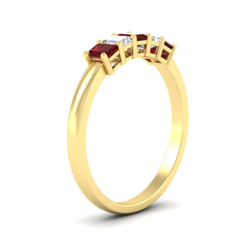 0.50-carat-emerald-cut-five-stone-ruby-anniversary-band-in-yellow-gold-fdwb8008emgrudrangle2-0.50ct-nl-yg