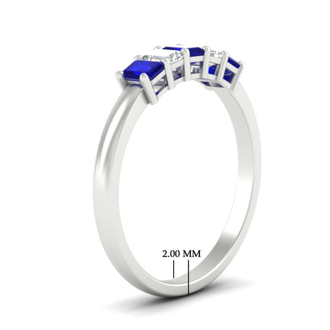 0.50-carat-emerald-cut-five-stone-sapphire-anniversary-band-in-white-gold-fdwb8008emgsablangle2-0.50ct-nl-wg-hw