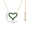 Load image into Gallery viewer, 0.50-carat-emerald-heart-pendant-in-FD-PD11208GEMGRANGLE1-NL-RG.jpg