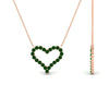 Load image into Gallery viewer, 0.50-carat-emerald-heart-pendant-in-FD-PD11208GEMGRANGLE1-NL-RG.jpg