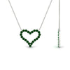 Load image into Gallery viewer, 0.50-carat-emerald-heart-pendant-in-FD-PD11208GEMGRANGLE1-NL-WG.jpg