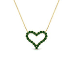Load image into Gallery viewer, 0.50-carat-emerald-heart-pendant-in-FD-PD11208GEMGRANGLE1-NL-YG.jpg
