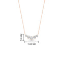 Thumbnail 9 - 0.50-carat-five-stone-round-diamond-pendant-necklace-in-FD-PD11130RO-0.50CT-NL-RG