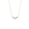 Load image into Gallery viewer, 0.50-carat-five-stone-round-diamond-pendant-necklace-in-FD-PD11130RO-0.50CT-NL-RG