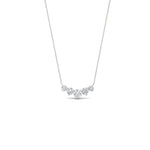 Load image into Gallery viewer, 0.50-carat-five-stone-round-diamond-pendant-necklace-in-FD-PD11130RO-0.50CT-NL-WG
