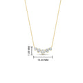 Thumbnail 53 - 0.50-carat-five-stone-round-diamond-pendant-necklace-in-FD-PD11130RO-0.50CT-NL-YG