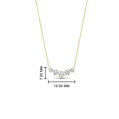 0.50-carat-five-stone-round-diamond-pendant-necklace-in-FD-PD11130RO-0.50CT-NL-YG