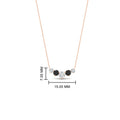 Thumbnail 29 - 0.50-carat-five-stone-round-diamond-pendant-necklace-with-black-diamond-in-FD-PD11130ROGBLACK-0.50CT-NL-RG