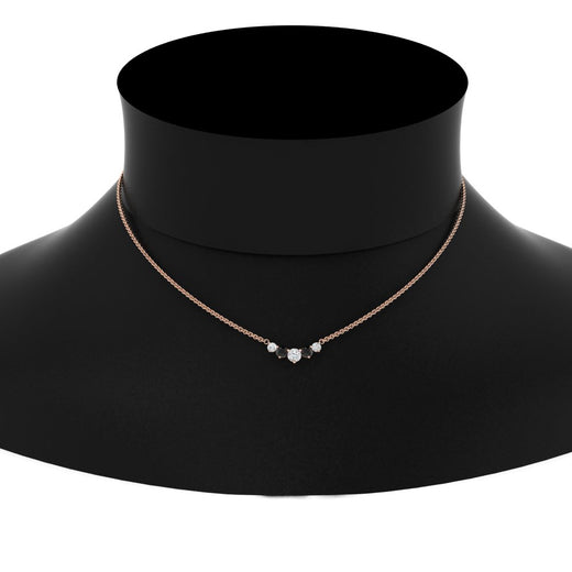 0.50-carat-five-stone-round-diamond-pendant-necklace-with-black-diamond-in-FD-PD11130ROGBLACK-0.50CT-NL-RG