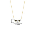 Thumbnail 73 - 0.50-carat-five-stone-round-diamond-pendant-necklace-with-black-diamond-in-FD-PD11130ROGBLACK-0.50CT-NL-YG