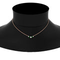 Thumbnail 22 - 0.50-carat-five-stone-round-diamond-pendant-necklace-with-emerald-in-FD-PD11130ROGEMGR-0.50CT-NL-RG