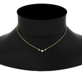 Thumbnail 66 - 0.50-carat-five-stone-round-diamond-pendant-necklace-with-emerald-in-FD-PD11130ROGEMGR-0.50CT-NL-YG