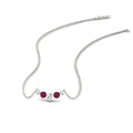 Thumbnail 39 - 0.50-carat-five-stone-round-diamond-pendant-necklace-with-pink-sapphire-in-FD-PD11130ROGSADRPI-0.50CT-NL-WG