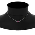 Thumbnail 42 - 0.50-carat-five-stone-round-diamond-pendant-necklace-with-pink-sapphire-in-FD-PD11130ROGSADRPI-0.50CT-NL-WG