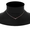 Thumbnail 26 - 0.50-carat-five-stone-round-diamond-pendant-necklace-with-ruby-in-FD-PD11130ROGRUDR-0.50CT-NL-RG