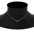 Thumbnail 70 - 0.50-carat-five-stone-round-diamond-pendant-necklace-with-ruby-in-FD-PD11130ROGRUDR-0.50CT-NL-YG