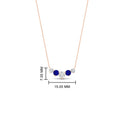 Thumbnail 13 - 0.50-carat-five-stone-round-diamond-pendant-necklace-with-sapphire-in-FD-PD11130ROGSABL-0.50CT-NL-RG