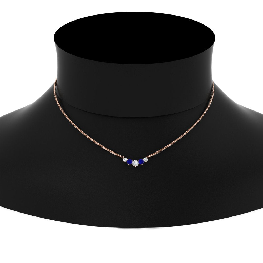 0.50-carat-five-stone-round-diamond-pendant-necklace-with-sapphire-in-FD-PD11130ROGSABL-0.50CT-NL-RG