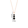 Load image into Gallery viewer, 0.50-carat-graduated-3-stone-black-diamond-necklace-in-rose-gold-FDPD11293GBLACKANGLE1-0.50CT-NL-RG-HW_92ce5a79-2df1-4245-990a-92457beb59b5.jpg?v=1752569864