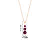 Load image into Gallery viewer, 0.50-carat-graduated-3-stone-pink-sapphire-necklace-in-rose-gold-FDPD11293GSADRPIANGLE1-0.50CT-NL-RG-HW_387f6d77-01d4-48d6-bbe2-e42481476909.jpg?v=1752569865