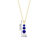 Load image into Gallery viewer, 0.50-carat-graduated-3-stone-sapphire-necklace-in-yellow-gold-FDPD11293GSABLANGLE1-0.50CT-NL-YG-HW_0192dcd4-5f5d-4523-906f-fa4a4fafe44d.jpg?v=1752569865