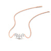 Load image into Gallery viewer, 0.50-carat-graduated-marquise-diamond-necklace-in-rose-gold-FD-NK11130-0.50CT-NL-RG