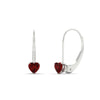 Load image into Gallery viewer, 0.50-carat-heart-shape-ruby-stud-leverback-earrings-in-white-gold-FDEAR9225HTGRUDR-0.50 CT-NL-WG