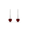 Load image into Gallery viewer, 0.50-carat-heart-shape-ruby-stud-leverback-earrings-in-white-gold-FDEAR9225HTGRUDR-0.50 CT-NL-WG