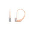 Load image into Gallery viewer, 0.50-carat-lever-back-emerald-diamond-studs-earrings-in-rose-gold-FD-EAR9225EM-0.50 CT-NL-RG