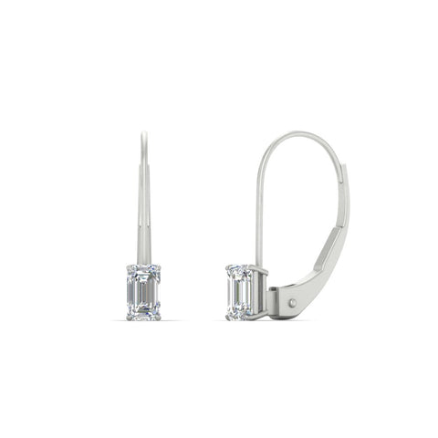 0.50-carat-lever-back-emerald-diamond-studs-earrings-in-white-gold-FD-EAR9225EM-0.50 CT-NL-WG