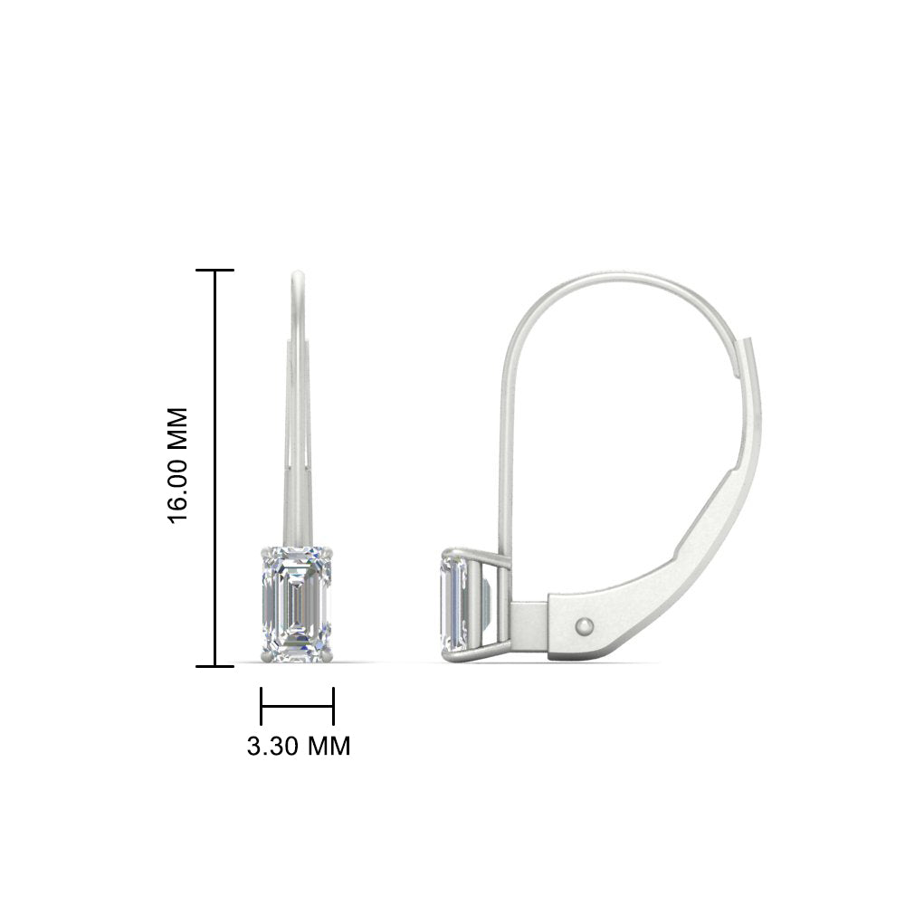 0.50-carat-lever-back-emerald-diamond-studs-earrings-in-white-gold-FD-EAR9225EM-0.50 CT-NL-WG