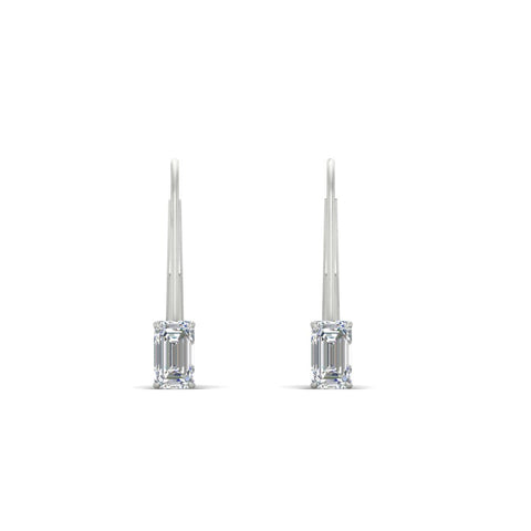 0.50-carat-lever-back-emerald-diamond-studs-earrings-in-white-gold-FD-EAR9225EM-0.50 CT-NL-WG