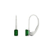 Load image into Gallery viewer, 0.50-carat-lever-back-emerald-emerald-studs-earrings-in-white-gold-FD-EAR9225EMGEMGR-0.50 CT-NL-WG